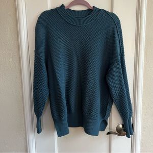 Abercrombie blue crewneck sweater